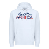 White God Bless America Premium Hoodie - Bettercallsaul