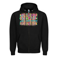 Black my temper goes from zerobail money real quick Zipper Hoodie - NancyCooperArtShop