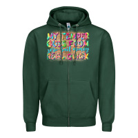 Sports Green my temper goes from zerobail money real quick Zipper Hoodie - NancyCooperArtShop