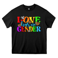 Black love has no gender pride lgbtq Heavy Core Tee - texasbilliewilder
