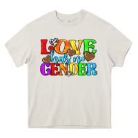 Love Has No Gender Pride Lgbtq Heavy Core Tee | Teevron