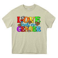 Mossy love has no gender pride lgbtq Heavy Core Tee - texasbilliewilder