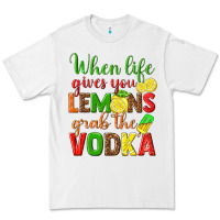 White when life gives you lemons grab the vodka Premium Tee - texasbilliewilder