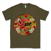 Army Green ladybug one ornament Classic Tee - BarkalooDesign