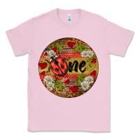 Bubblegum Pink ladybug one ornament Classic Tee - BarkalooDesign