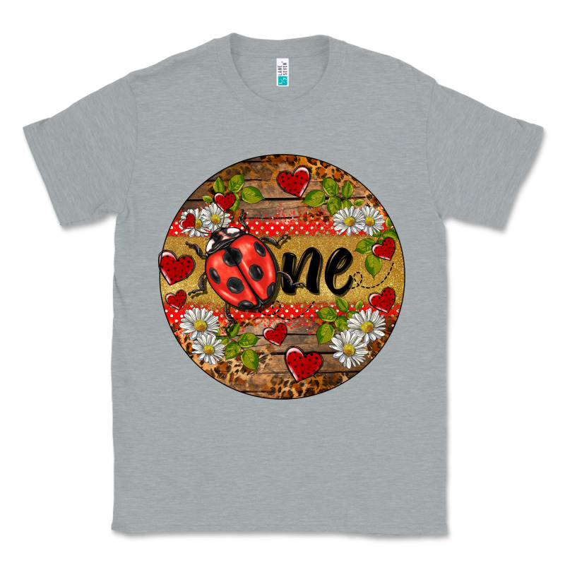 Ladybug One Ornament Classic Tee by BarkalooDesign | Teevron