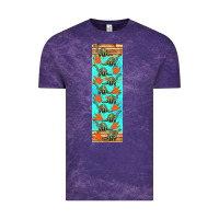 Cloud Purple dinosaur brontosaurus pen wrap Vintage Tee - Artiststas