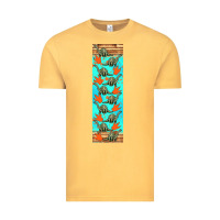 Vintage Mustard dinosaur brontosaurus pen wrap Vintage Tee - Artiststas