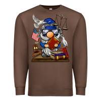 Chestnut judge  gnome Premium Sweatshirt - BarkalooDesign