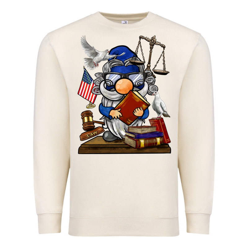 Judge  Gnome Premium Sweatshirt by BarkalooDesign | Teevron