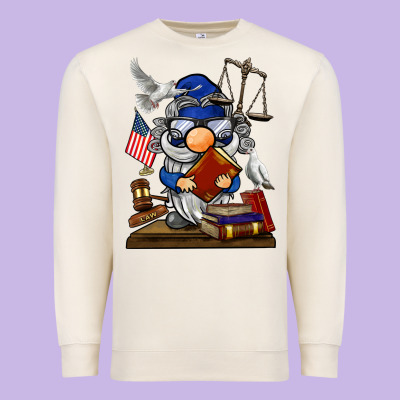 Judge  Gnome Premium Sweatshirt Designed By Barkaloodesign