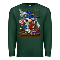 Sports Green judge  gnome Premium Sweatshirt - BarkalooDesign