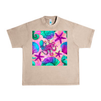 French Oak summer beach seamless pattern Urban Heavy Tee - BundleAndBundleShop