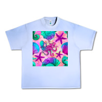 Grape Ice summer beach seamless pattern Urban Heavy Tee - BundleAndBundleShop