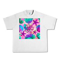 Lunar Rock summer beach seamless pattern Urban Heavy Tee - BundleAndBundleShop