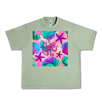 Oil Green summer beach seamless pattern Urban Heavy Tee - BundleAndBundleShop