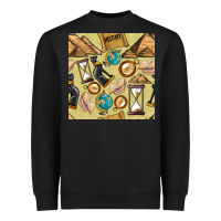 Black history seamless pattern Heavyweight Sweatshirt - BundleAndBundleShop
