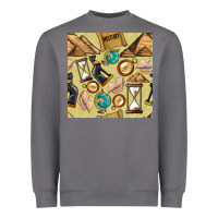 Storm history seamless pattern Heavyweight Sweatshirt - BundleAndBundleShop