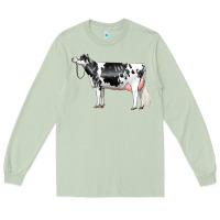 Matcha Holstein Dairy Cow Long Sleeve Tee - LillyAllenDesigns