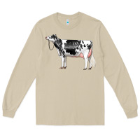 Mushroom Holstein Dairy Cow Long Sleeve Tee - LillyAllenDesigns