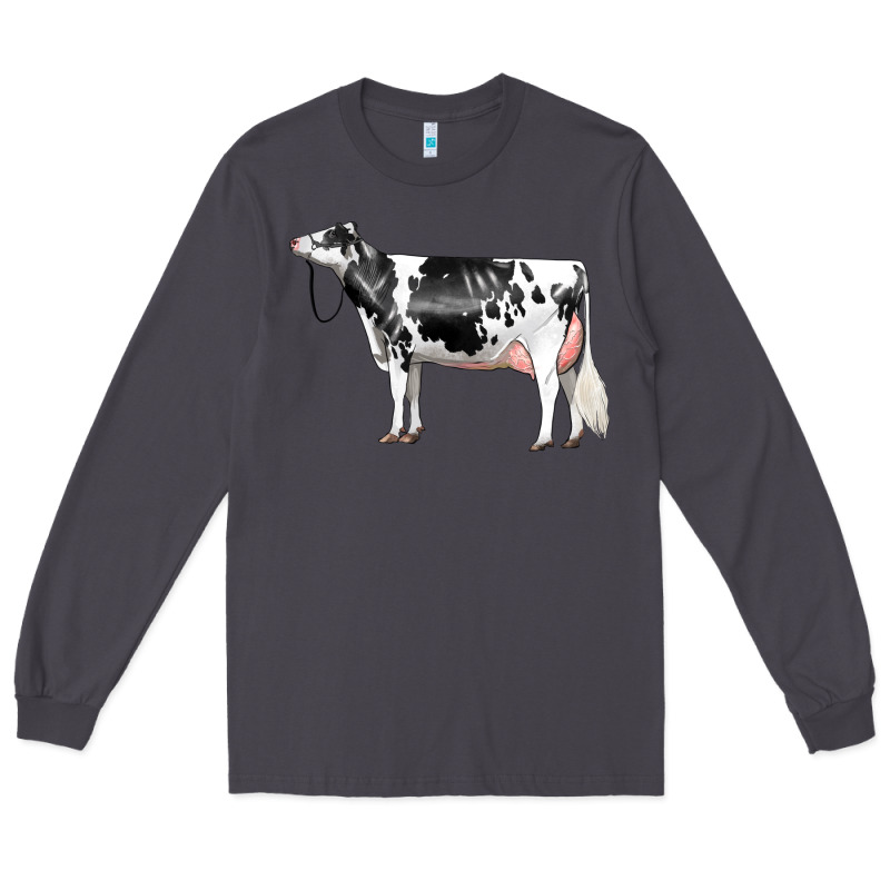Holstein Dairy Cow Long Sleeve Tee by LillyAllenDesigns | Teevron