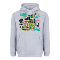Heather Grey mens mental health matters Heavyweight Hoodie - Artiststas
