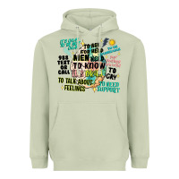 Matcha mens mental health matters Heavyweight Hoodie - Artiststas