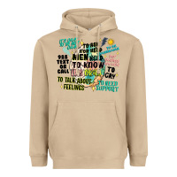 Mushroom mens mental health matters Heavyweight Hoodie - Artiststas