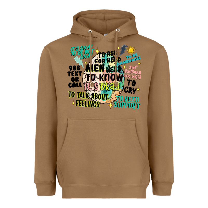 Mens Mental Health Matters Heavyweight Hoodie by Artiststas | Teevron
