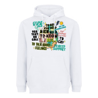 White mens mental health matters Heavyweight Hoodie - Artiststas