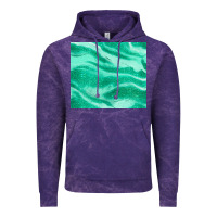 Cloud Purple green glitter Vintage Hoodie - JahusDesignShop