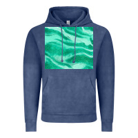 Vintage Denim green glitter Vintage Hoodie - JahusDesignShop