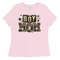 Bubblegum Pink boy mom Ladies Tee - Zillion Design Studio