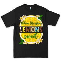 Black when life gives lemons sweet Premium Tee - texasbilliewilder