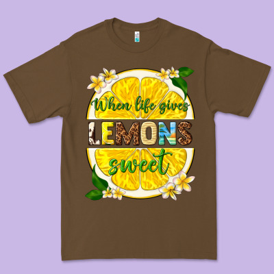 When Life Gives Lemons Sweet Premium Tee Designed By Texasbilliewilder
