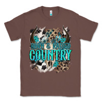 Chestnut born  raised country Classic Tee - NancyCooperArtShop