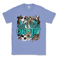 Colony Blue born  raised country Classic Tee - NancyCooperArtShop
