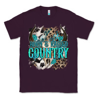 Plum born  raised country Classic Tee - NancyCooperArtShop