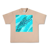 Burro fish and sea seamless pattern Urban Heavy Tee - BundleAndBundleShop