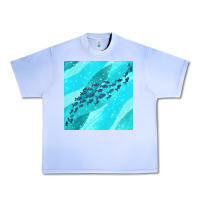 Grape Ice fish and sea seamless pattern Urban Heavy Tee - BundleAndBundleShop