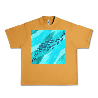 Peanut Butter fish and sea seamless pattern Urban Heavy Tee - BundleAndBundleShop