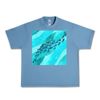Pebble Blue fish and sea seamless pattern Urban Heavy Tee - BundleAndBundleShop