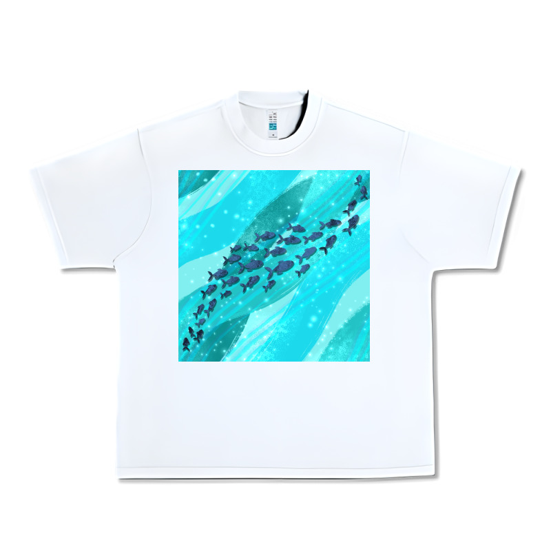 Fish And Sea Seamless Pattern Urban Heavy Tee by BundleAndBundleShop | Teevron