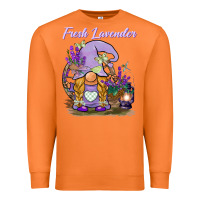 Carrot fresh lavender gnome Premium Sweatshirt - BarkalooDesign