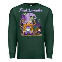 Sports Green fresh lavender gnome Premium Sweatshirt - BarkalooDesign