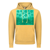 Vintage Mustard green glitter star Vintage Hoodie - JahusDesignShop
