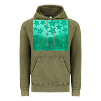 Vintage Olive green glitter star Vintage Hoodie - JahusDesignShop