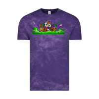 Cloud Purple one spooky nurse libbey glass Vintage Tee - BundleAndBundleShop