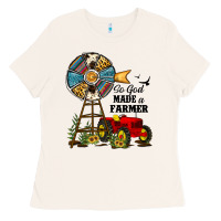 Bone so god made a farmer Ladies Tee - JahusDesignShop