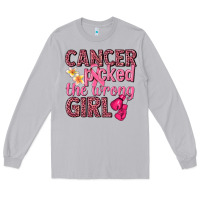 Moon Dust cancer picked the wrong girl Long Sleeve Tee - NancyCooperArtShop